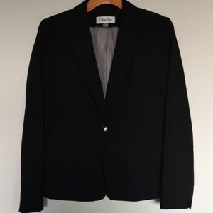 Black Calvin Klein blazer [6]